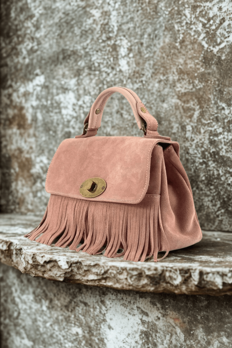 Borsa in vera Pelle Camoscio