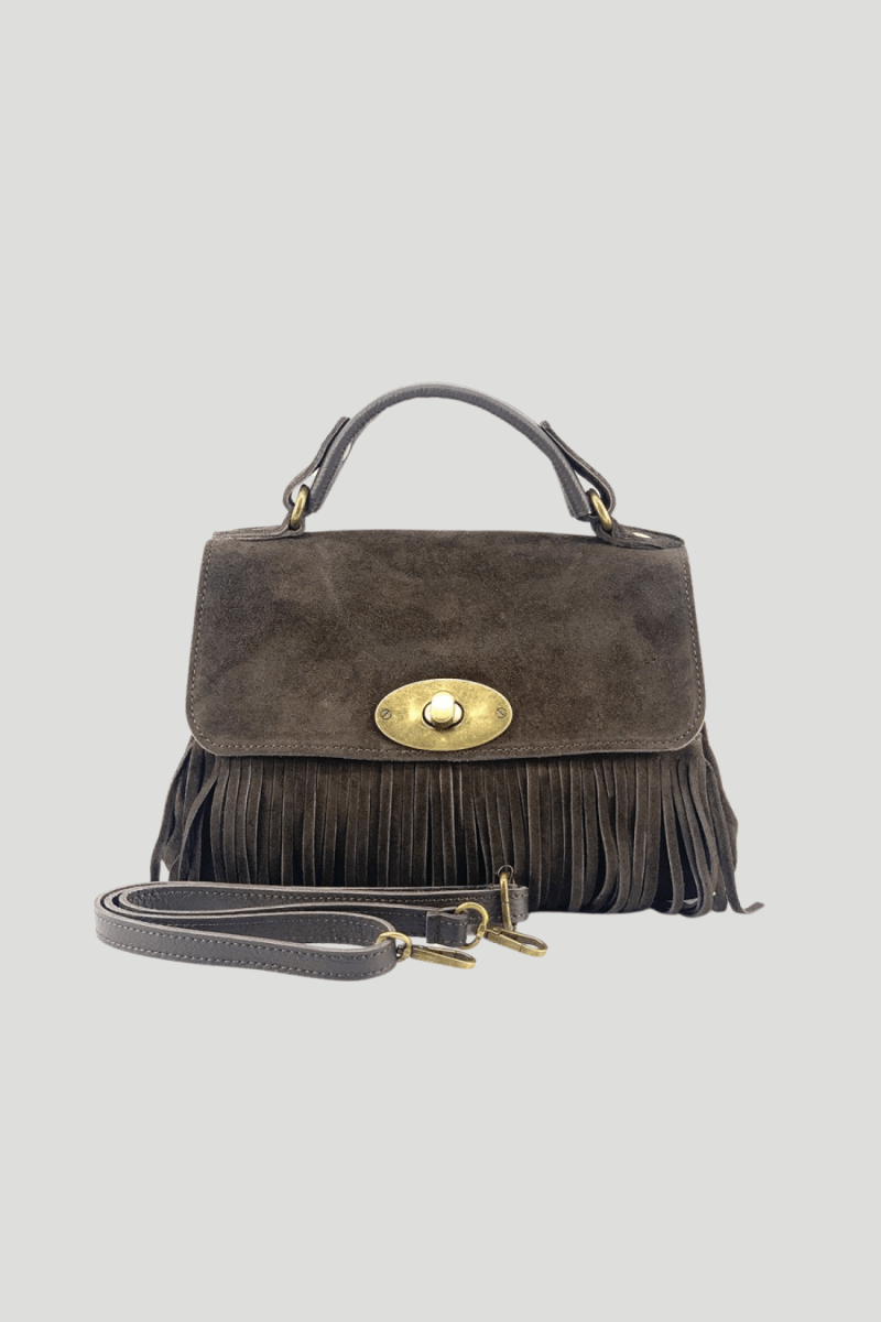 Borsa in vera Pelle Camoscio 