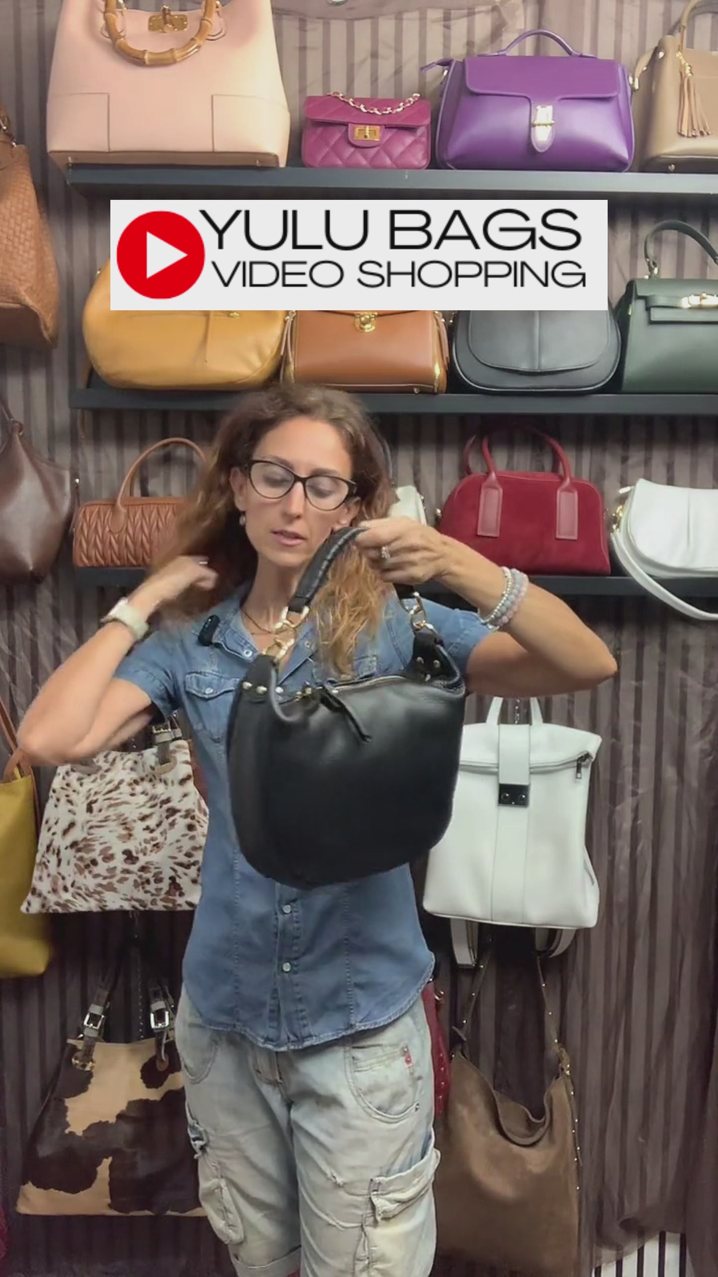 Borsa in vera Pelle "Diana" - Eleganza e Funzionalità - Colore Nero