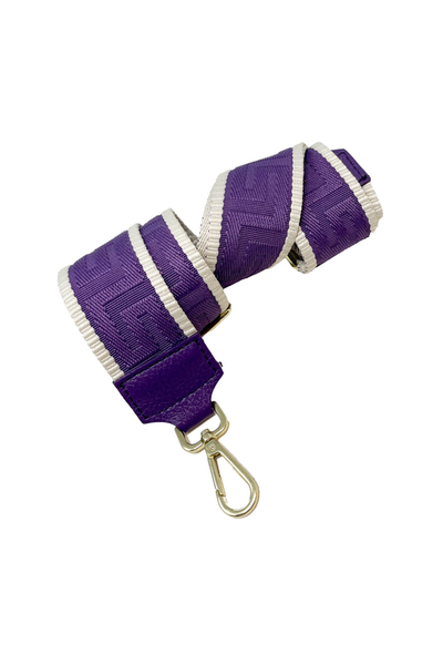 Tracolla Diva - rinnova ogni borsa con un tocco di colore - Viola