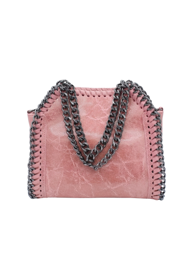 Elettra - Pelle spazzolata iconica d'avanguardia - Colore Rosa