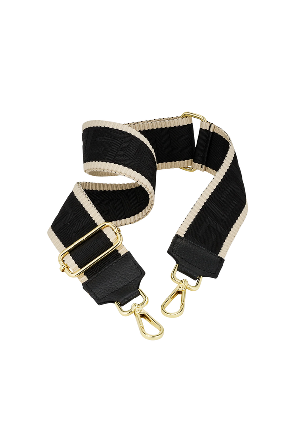 Tracolla Diva - rinnova ogni borsa con un tocco di colore - Nero