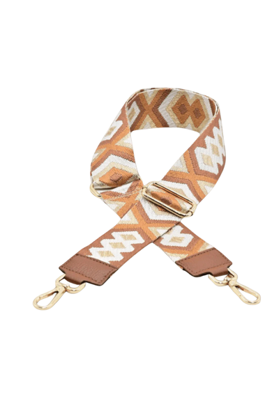 Tracolla Diva - rinnova ogni borsa con un tocco di colore - Rombi Cuoio