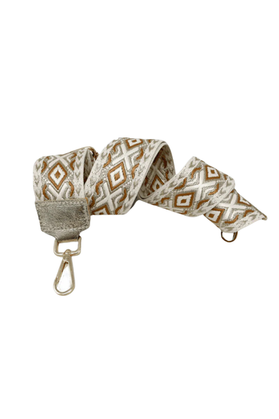 Tracolla Diva - rinnova ogni borsa con un tocco di colore - Laminata Oro