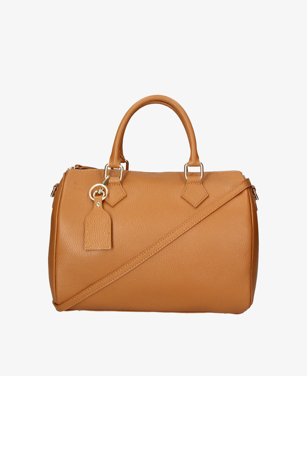 Avventura - Borsa Bauletto in vera Pelle - Colore Cuoio