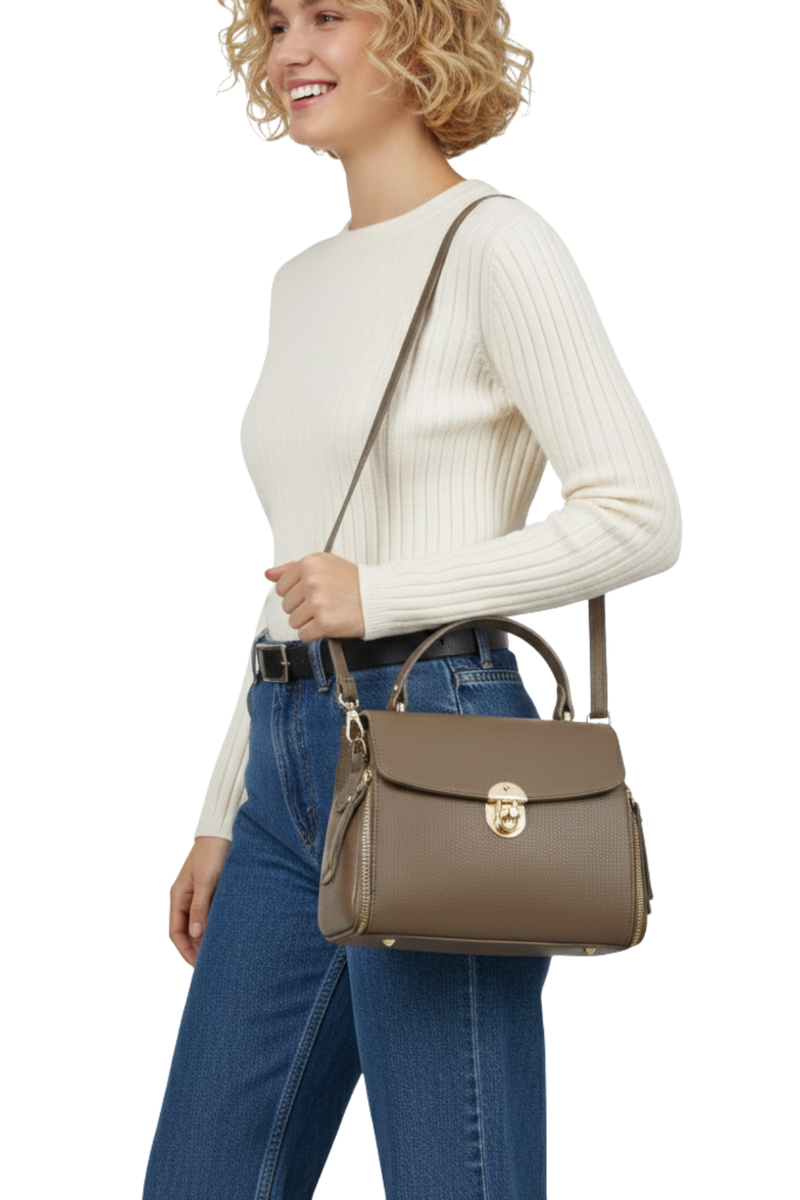 Giulia - Classica ed eleganza superiore - Colore Fango