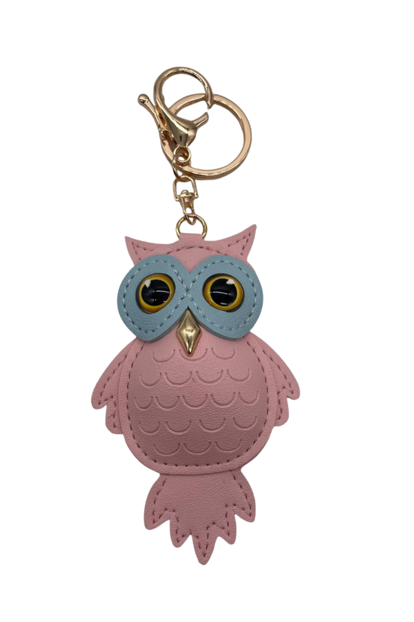 Charm – Gufo Rosa