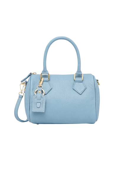 Avventura Mini - Bauletto Morbido a mano e tracolla - Colore Celeste