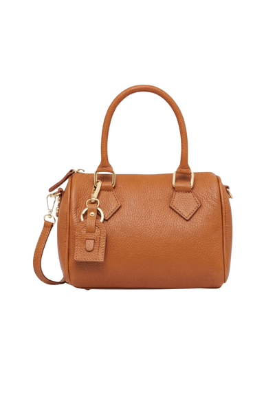 Avventura Mini - Bauletto Morbido a mano e tracolla - Colore Cuoio