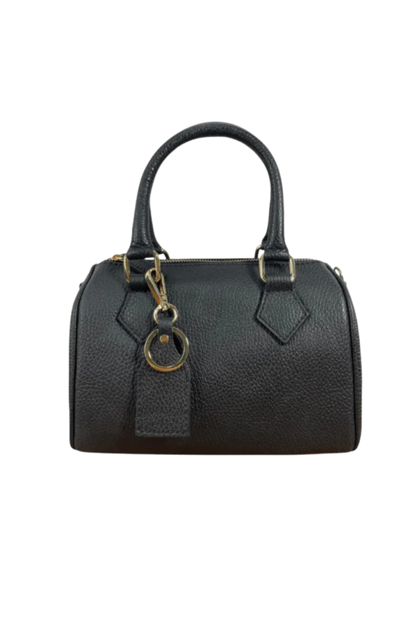 Avventura Mini - Bauletto Morbido a mano e tracolla - Colore Nero