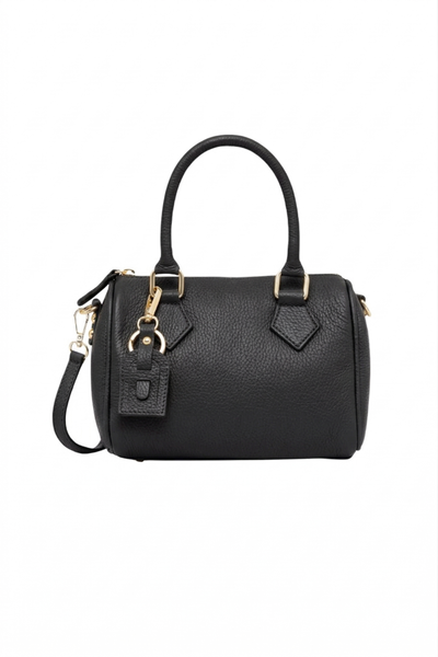 Avventura Mini - Bauletto Morbido a mano e tracolla - Colore Nero
