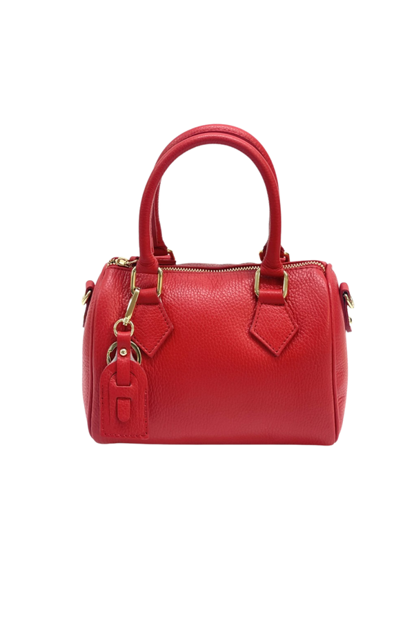 Avventura Mini - Bauletto Morbido a mano e tracolla - Colore Rosso