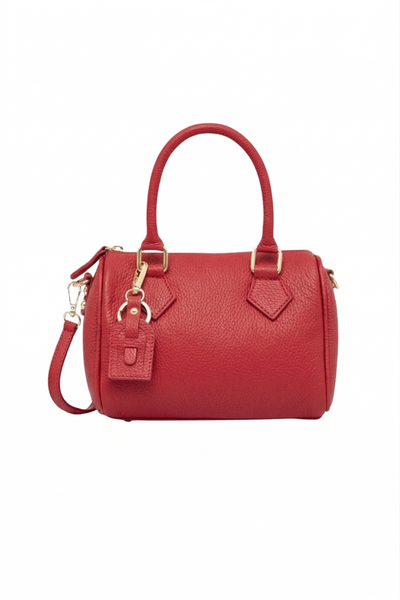 Avventura Mini - Bauletto Morbido a mano e tracolla - Colore Rosso