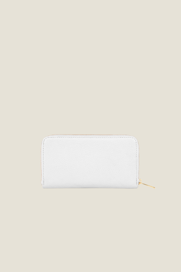 Portafoglio in vera Pelle "Allegra" - Misura L - Colore Bianco - YULUBAGS