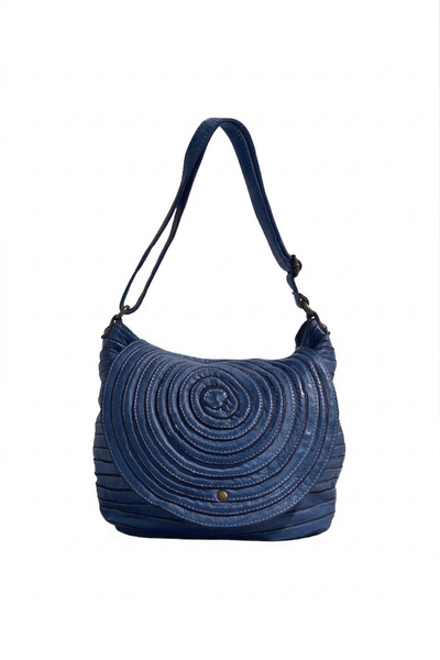Borsa Condotta - Linea Radici Fiorentine - Colore Blu