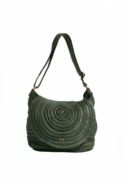 Borsa Condotta - Linea Radici Fiorentine - Colore Verde