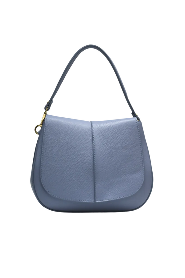 Borsa in vera Pelle "Rosa" - Classica ed elegante - Colore Carta Zucchero - YULUBAGS