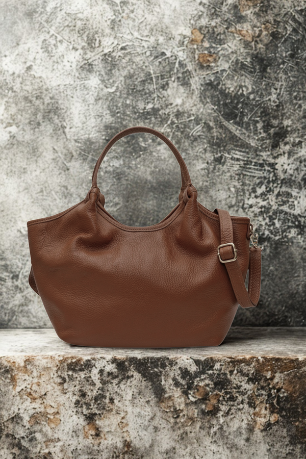 Ines – Design vintage uso quotidiano e occasioni speciali- Colore Cioccolato