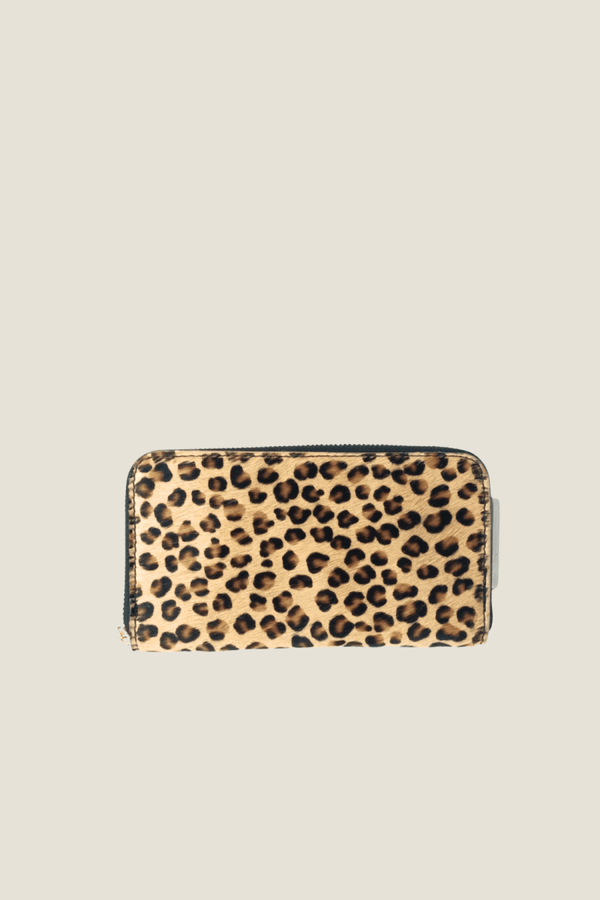 Portafoglio in Stampa Cavallino "Savana Chic" - Misura L - Leopardato - YULUBAGS