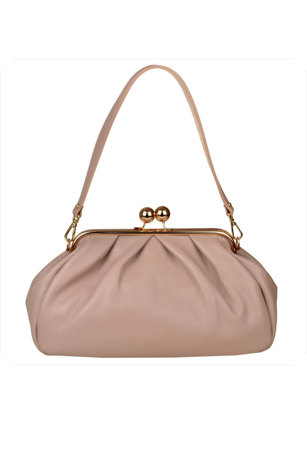 Preziosa - Fascino Retrò Morbida con due tracolle - colore Rosa Cipria