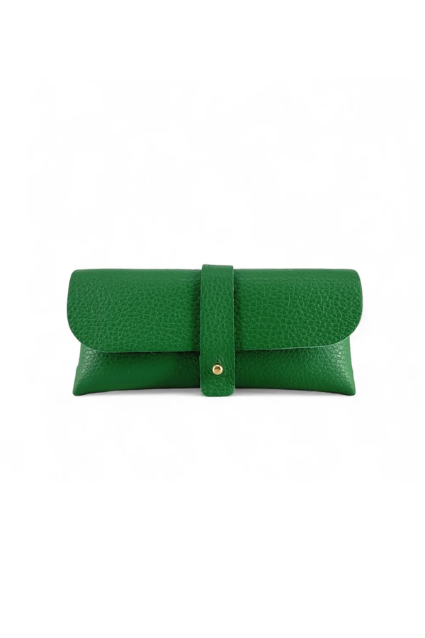 Custodia Porta Occhiali - Eleganza Quotidiana in Pelle - Colore Verde