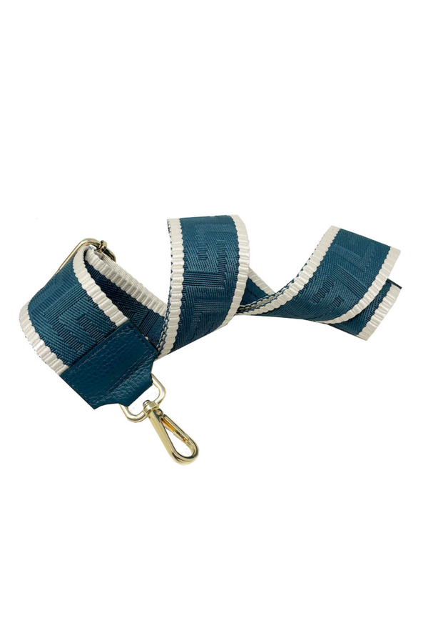 Tracolla Diva - rinnova ogni borsa con un tocco di colore - Ottanio